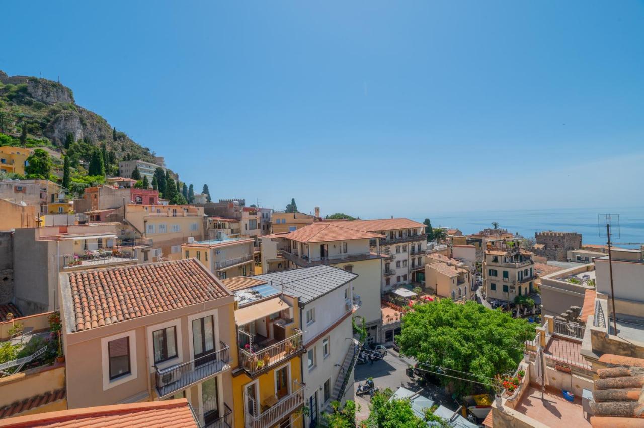 Ottaviano Suite - Elegante Attico Vista Mare Taormina Kültér fotó