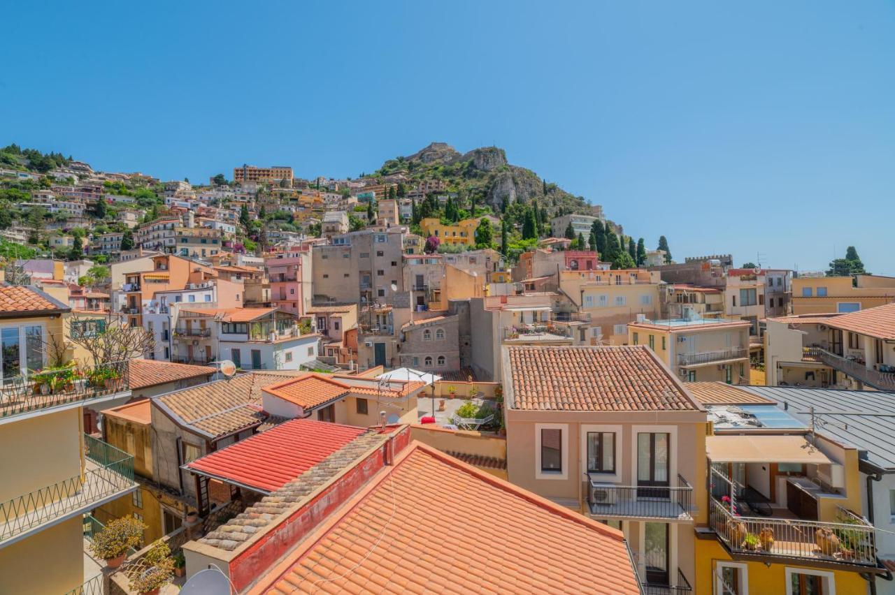 Ottaviano Suite - Elegante Attico Vista Mare Taormina Kültér fotó
